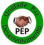 Logo und Flagge der PEP