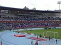 Tribuna A in der Saison 2008/09