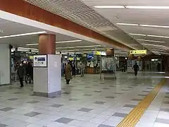 Zugang zur Rinkai-Linie