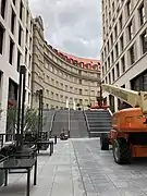 Treppe zum Innenhof (Juli 2021)