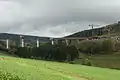 Zubringer (B480n) Talbrücke Schormecke im Sommer 2014
