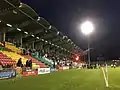 Die Haupttribüne während eines Halbfinales im Ligapokal  (2017)