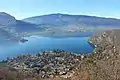 Ort Talloires, Gemeinde Saint-Jorioz, am Lac d’Annecy