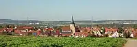 Alter Ortskern von Süden