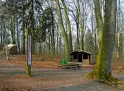 Taternpfahl, höchster Punkt des Calenberger Wegs