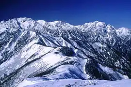 Tateyama und Tsurugi-dake von Berg Jii