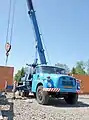 Tatra 148 auf einer Baustelle in Ostrov (2018)