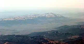 Luftbild: Blick auf die Hohe Tatra von Süden (Slowakei)