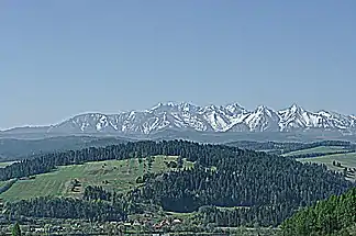 Osttatra von den Pieninen