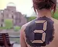 Tatsuo Miyajima Counter Skin in Hiroshima, performance 2007