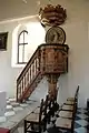 Kanzel in der Tauernkirche