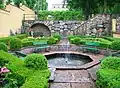 Der italienische Park südlich des Schlosses