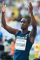 Weltmeister mit einem Sprung über die 18-Meter-Marke: Teddy&nbsp;Tamgho