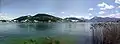 Blick über den Tegernsee von Bad Wiessee