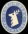 Brief-Verschlussmarke des Tekrum-Werks