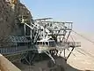 Seilbahnbergstation zur ehemaligen jüdischen Festung Masada in Israel