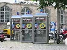 Swisscom-Telefonzellen in Chur