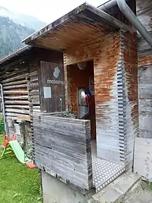Telefonzelle in Vrin