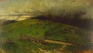 Gewitter bevorsteht, Francesco Filippini, 1890