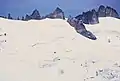 Die Tepeh Towers und der Inspiration Glacier