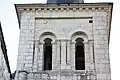 Glockenturm der Kirche Notre-Dame