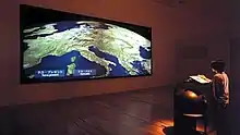 TerraVision-Installation im NTT InterCommunication Center Tokyo, 1998