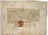 Das Testament Isabellas: Kastilien geht nicht an ihren Gemahl Ferdinand, sondern an ihre Tochter Johanna (mit Philipp I. von Habsburg)