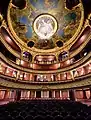 Innenraum des Cherbouger Theaters
