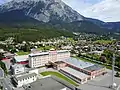 Telfs – Obermarktstraße, Österreich: Zentrale Verwaltung, „Thöni Akademie“
