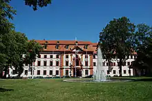 Kurmainzische Statthalterei in Erfurt, erweitert 1713–1720