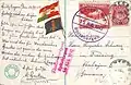Stempel „Thalia-Bordpost“ und „Advents-Bay. Spitzbergen“ vom 15. Aug. 1913 (Postkarte: Thalia im Bellsund, Rückseite)