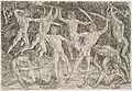 Antonio del Pollaiuolo, The Battle of the Nudes, 1470–1475, Kupferstich, 40 × 57,9 cm, Harvard Art Museums (Fogg Art Museum), Ident.Nr. M377, Cambridge (Massachusetts)