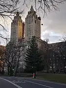The El Dorado am 14.&nbsp;März 2021, Blick vom Central Park