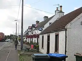 Die A977 in Crook of Devon
