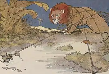 Der Löwe und die Maus
