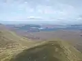 Blick vom Gipfel nach Norden über den Vorgipfel Little Spear