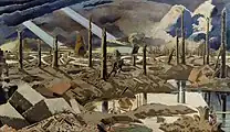 The Menin RoadPaul Nash, 1919