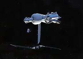 Das Orbital Reef in einem frühen Stadium des Aufbaus