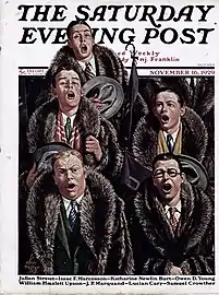 Titelseite der Saturday Evening Post (USA,&nbsp;1929)