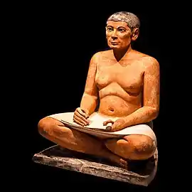 Altes Ägypten: Sitzender Schreiber