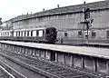 Lokfabrik (Foto von 1961 mit dem berühmten elektrischen Pullmanzug Brighton Belle)
