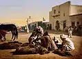 6284 P.Z., Tunesien, französisch: „Kairouan, Vue du Marché“