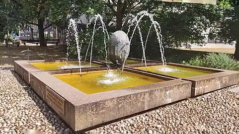 Heimatbrunnen in Trier