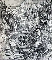 Holzschnittillustration (Österreichische Nationalbibliothek, Wien)