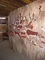 Eingang zum Museum der Felszeichnungen (Rock Art Museum)