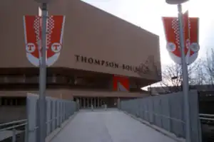 Eingang der Arena (Juli 2011)