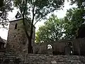 Ruine der Kirche St. Georg in Thondorf