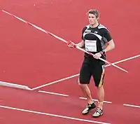 Andreas Thorkildsen, hier am Beginn einer sehr erfolgreichen Karriere, kam auf den elften&nbsp;Platz