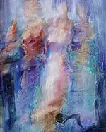 Three Graces in Blue