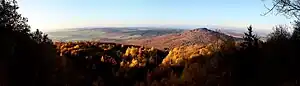 Thüringenblick vom Großen Gleichberg
